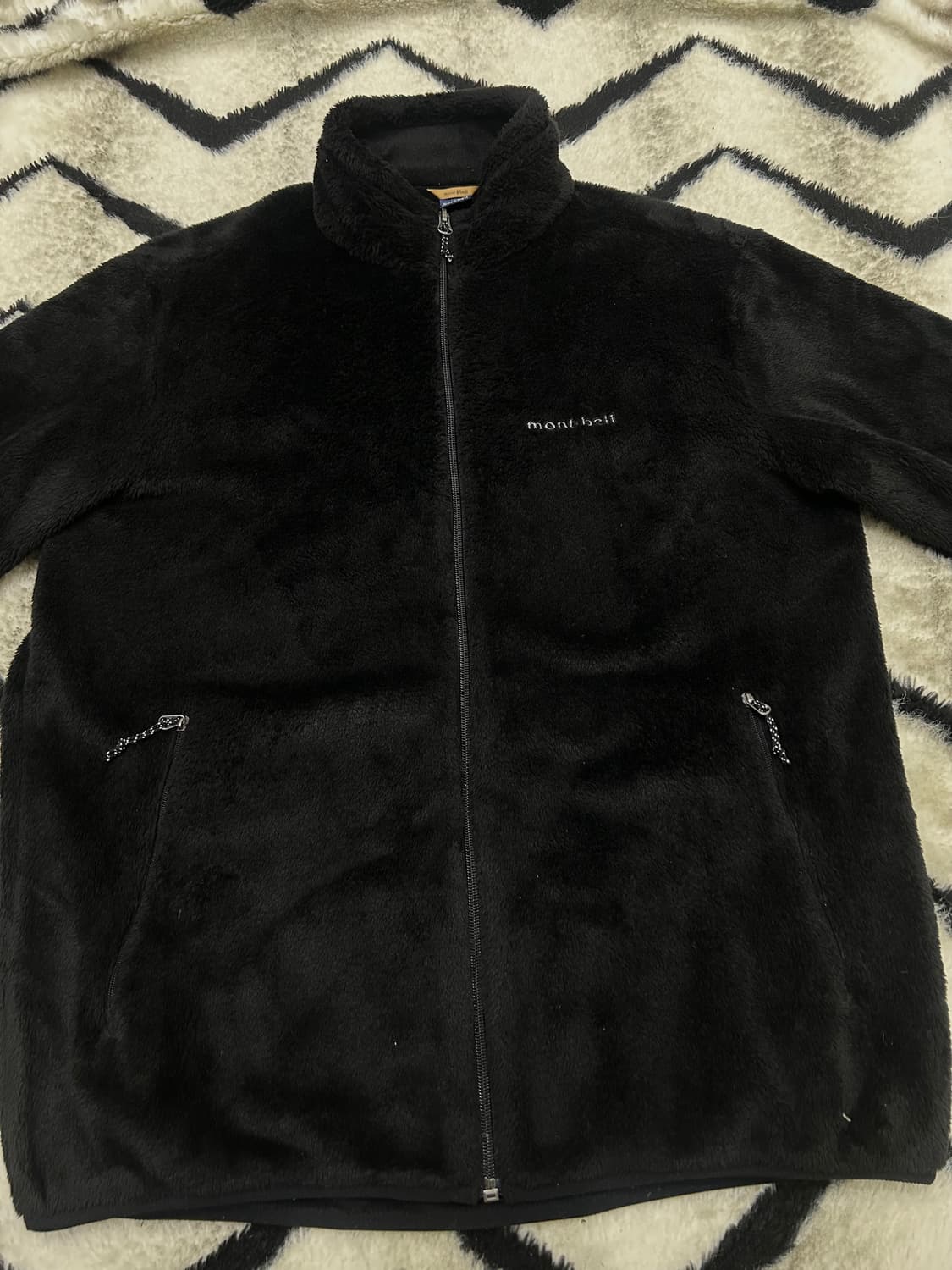 [여성M]몽벨 플리스 자켓/블랙 상품이미지3