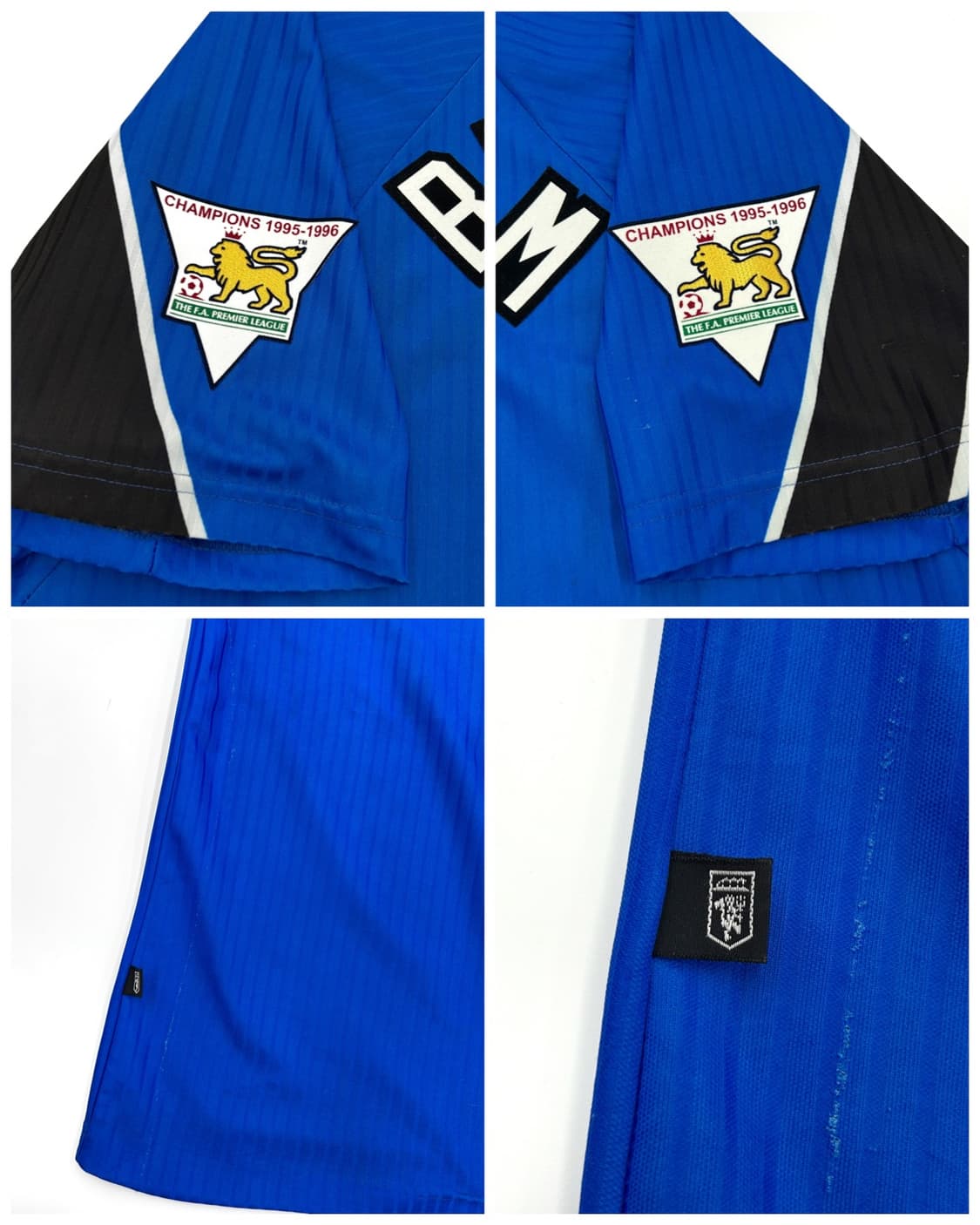 (2XL) 엄브로 96-98 맨유 써드킷 No.10 데이비드 베컴 상품이미지6
