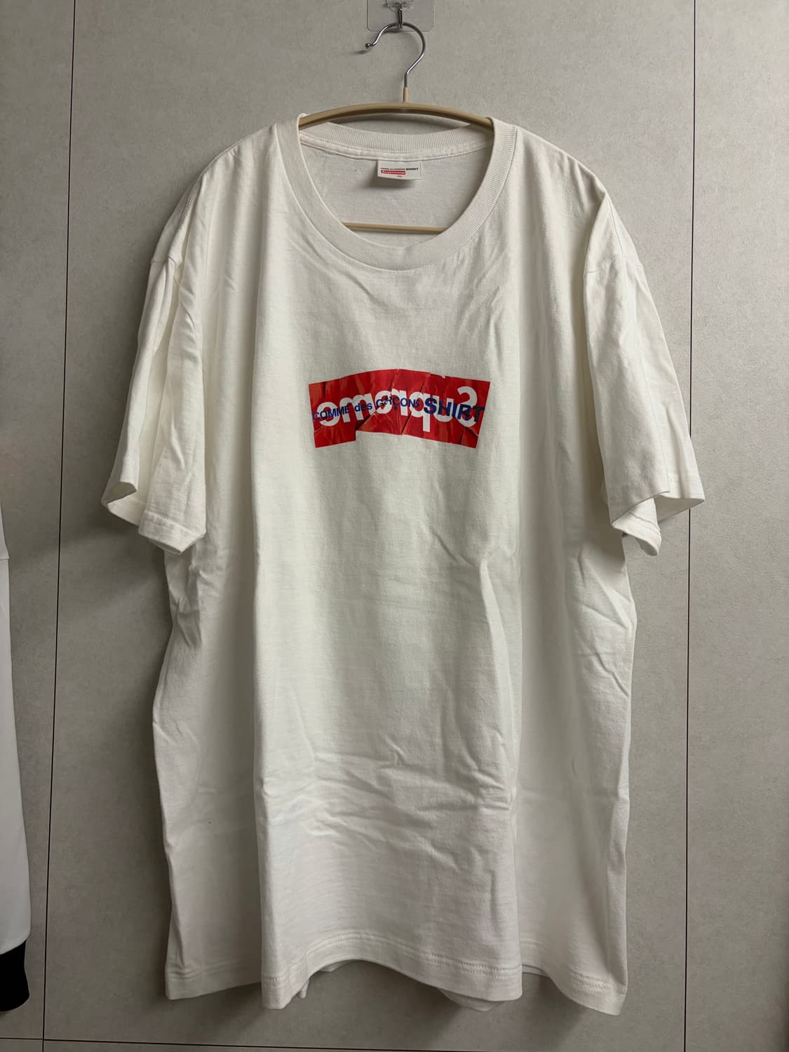 슈프림 꼼데가르송 반팔 xl 상품이미지2