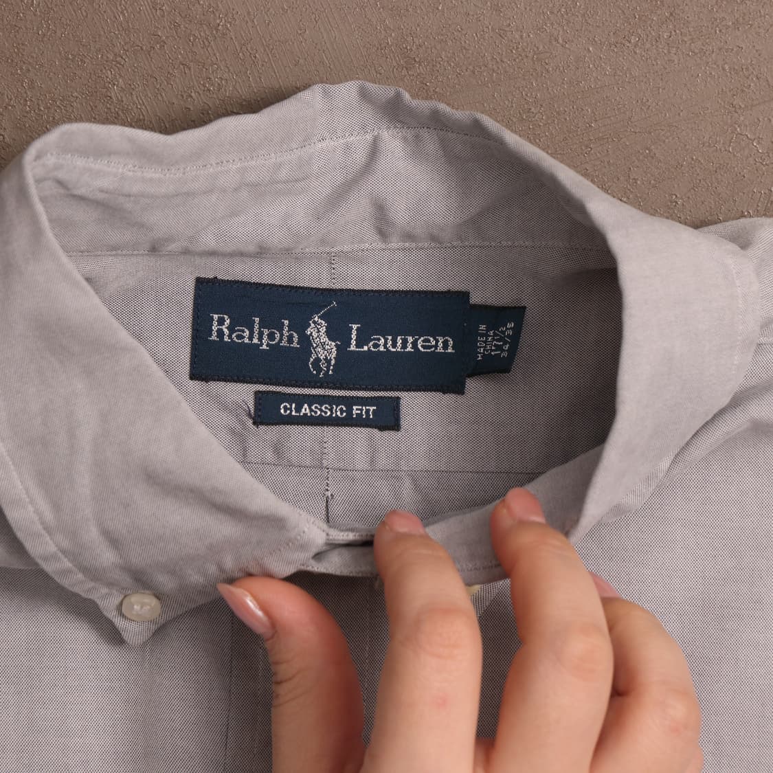 폴로 랄프로렌 회색 셔츠 A1848 상품이미지3
