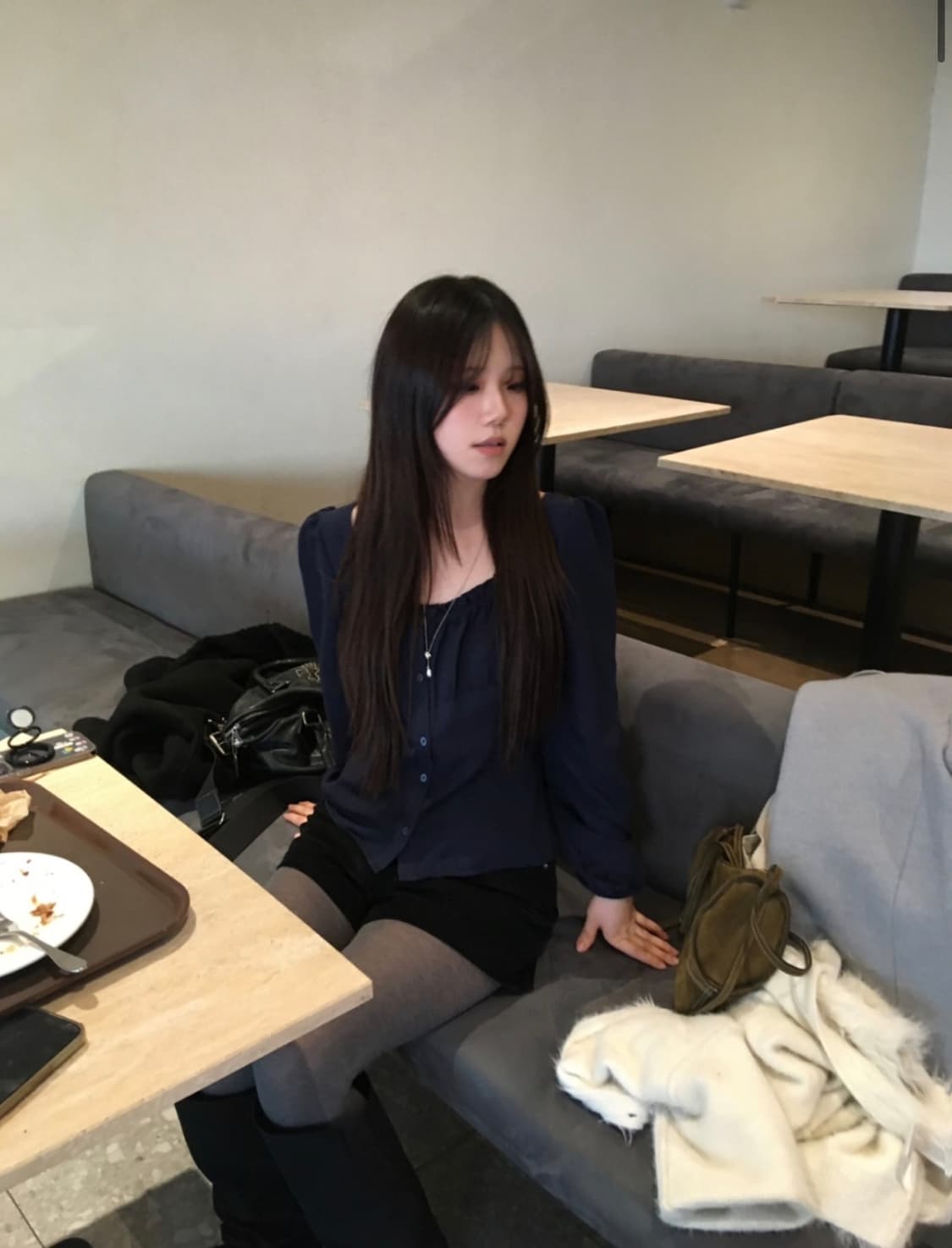 아워캐비넷 루비퍼프블라우스 상품이미지2