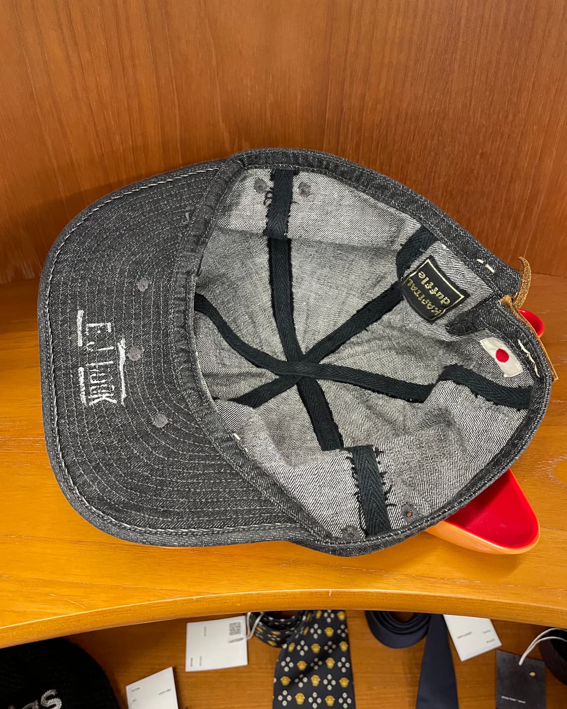 캐피탈 데님 캐스킷 햇 상품이미지3