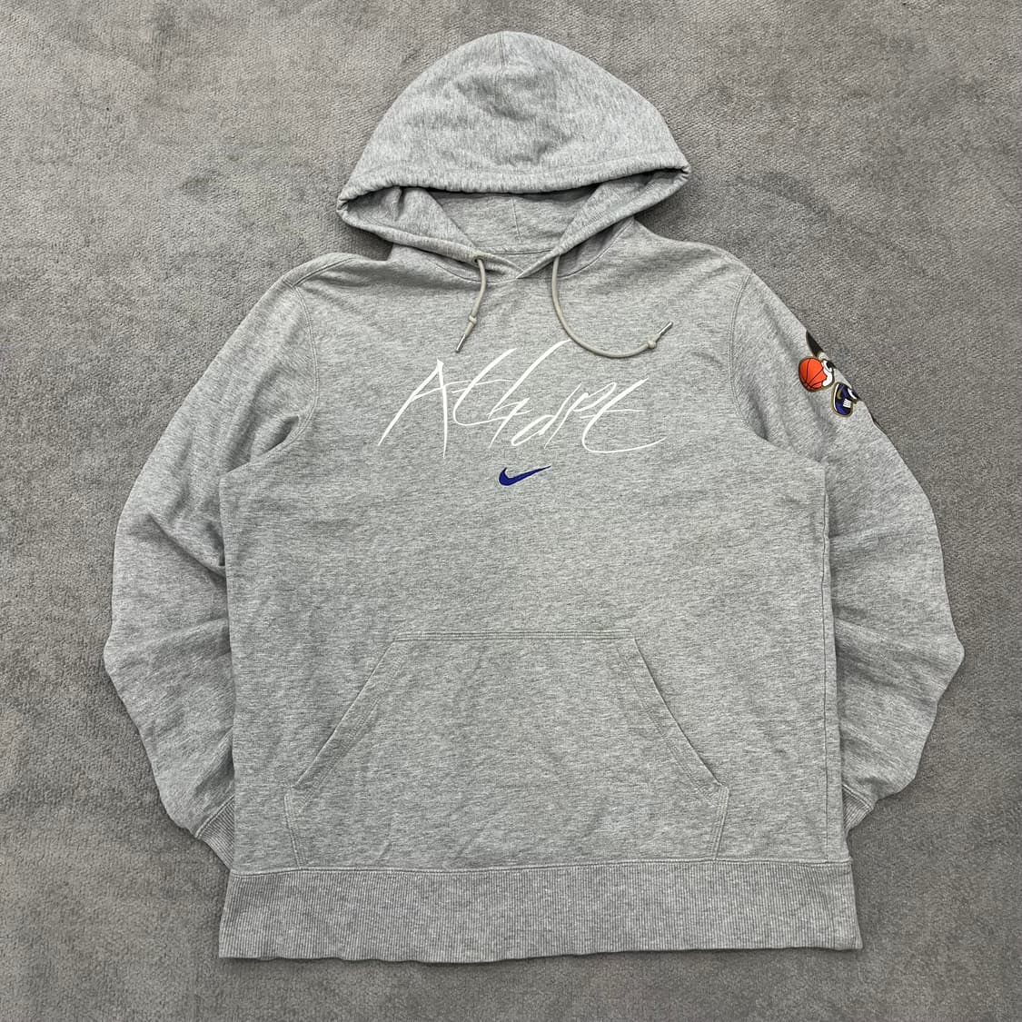 XL 나이키 ATHLETIC 회색 후드티 상품이미지1