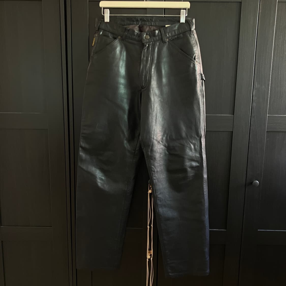 Armani Jeans leather carpenter pants 상품이미지1