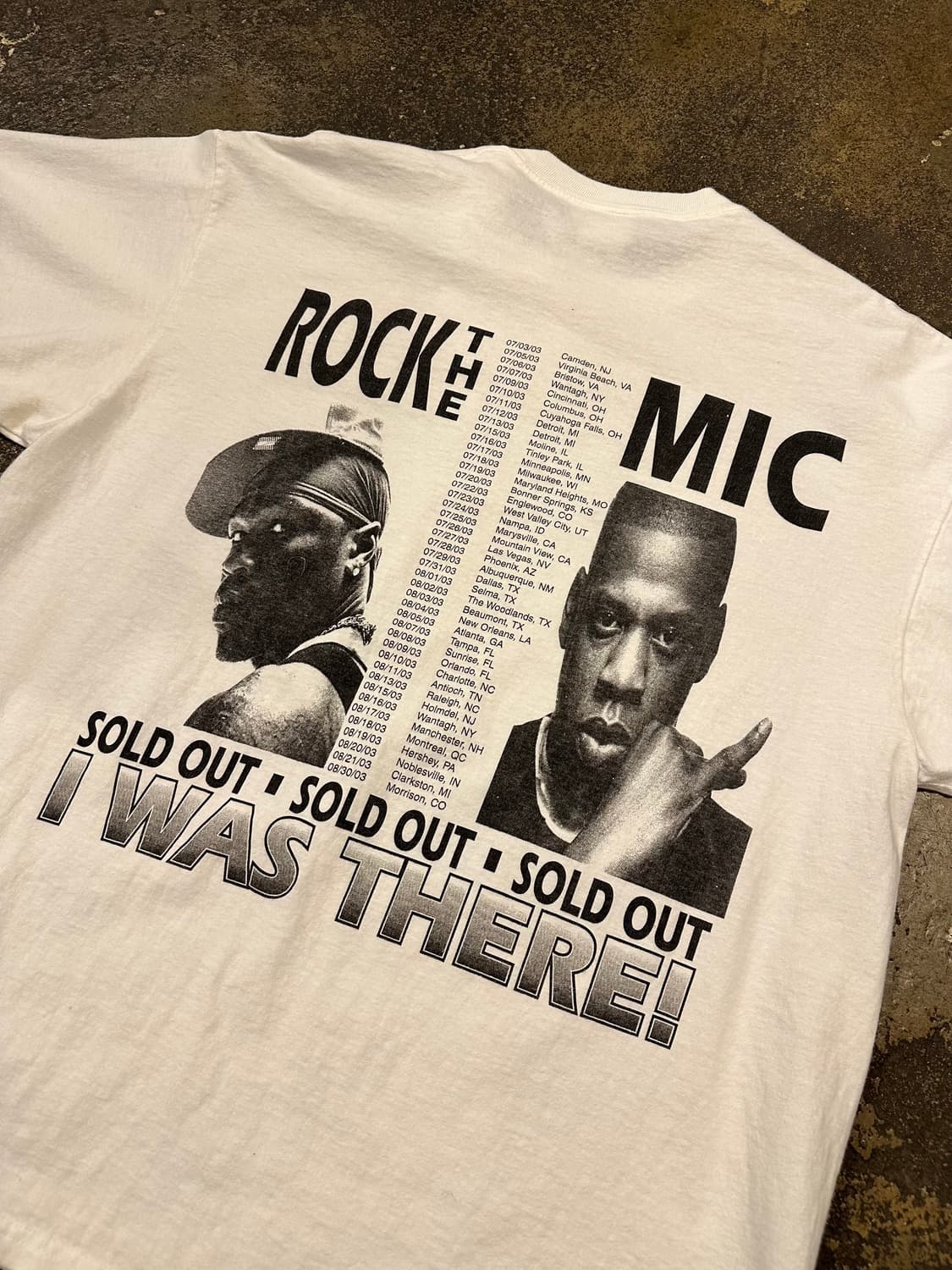 빈티지 00s rock the mic 부틀랙 티셔츠  상품이미지4