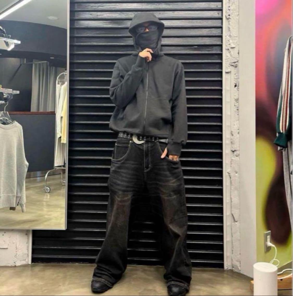 빔즈 퓨처 마스크후드 그레이 L 상품이미지3