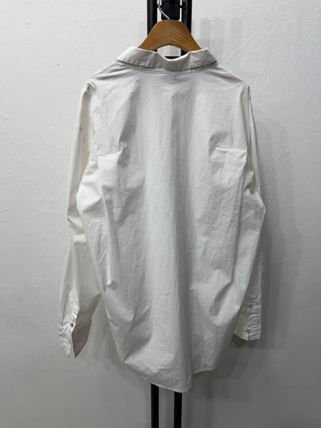 정품) 타임옴므 한섬 흰색 셔츠 남방 100 상품이미지5