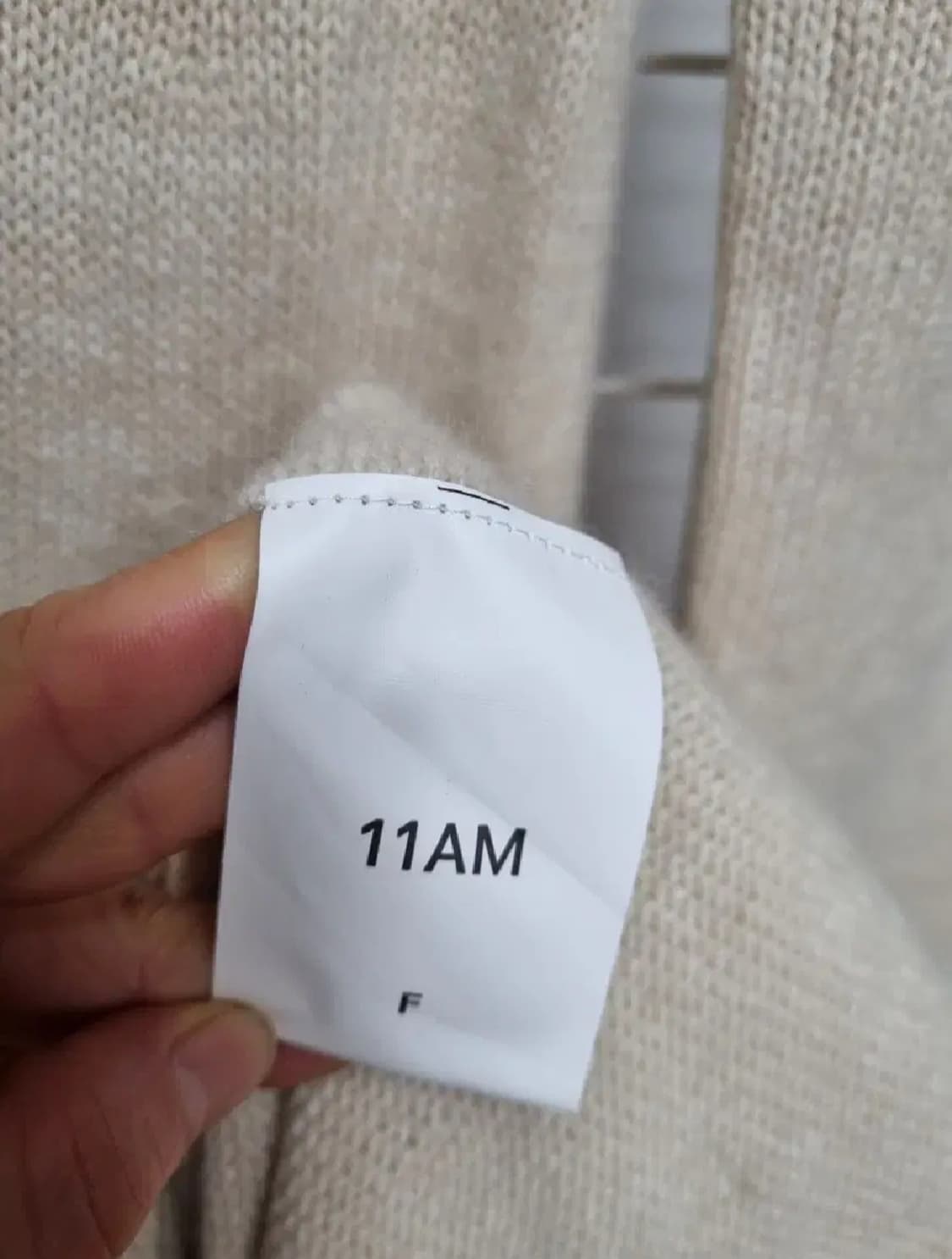 (택포) 11am 플레어 니트원피스 (새상품급) 상품이미지7