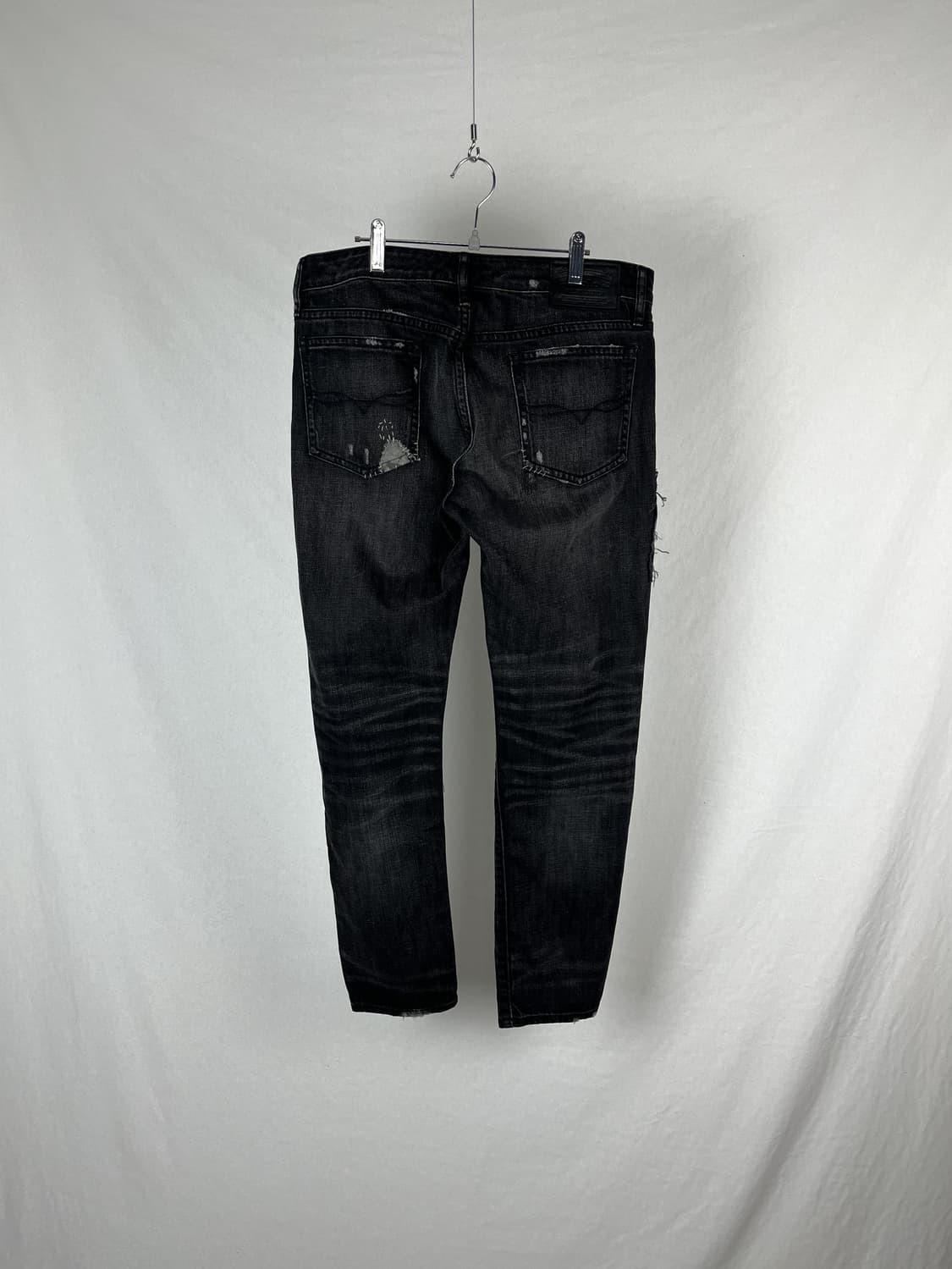 Polo Ralph Lauren 보로 디테일 흑청 데님팬츠  상품이미지4