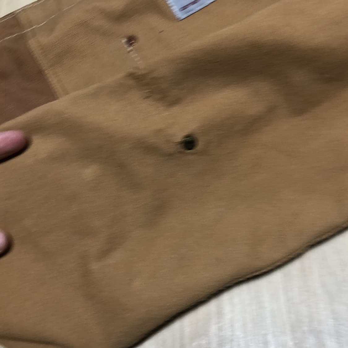 (ONE SIZE) 칼하트 Carhartt 리워크 캔버스 크로스백 카멜 상품이미지2