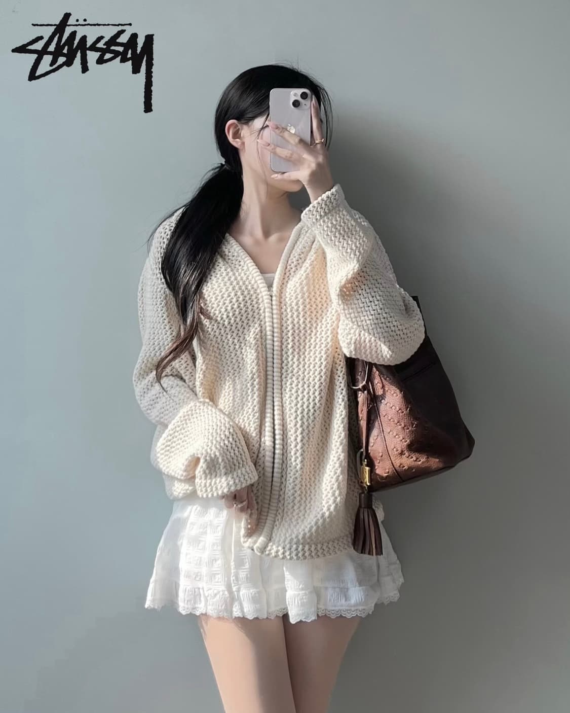 스투시 메쉬 후드집업 상품이미지3
