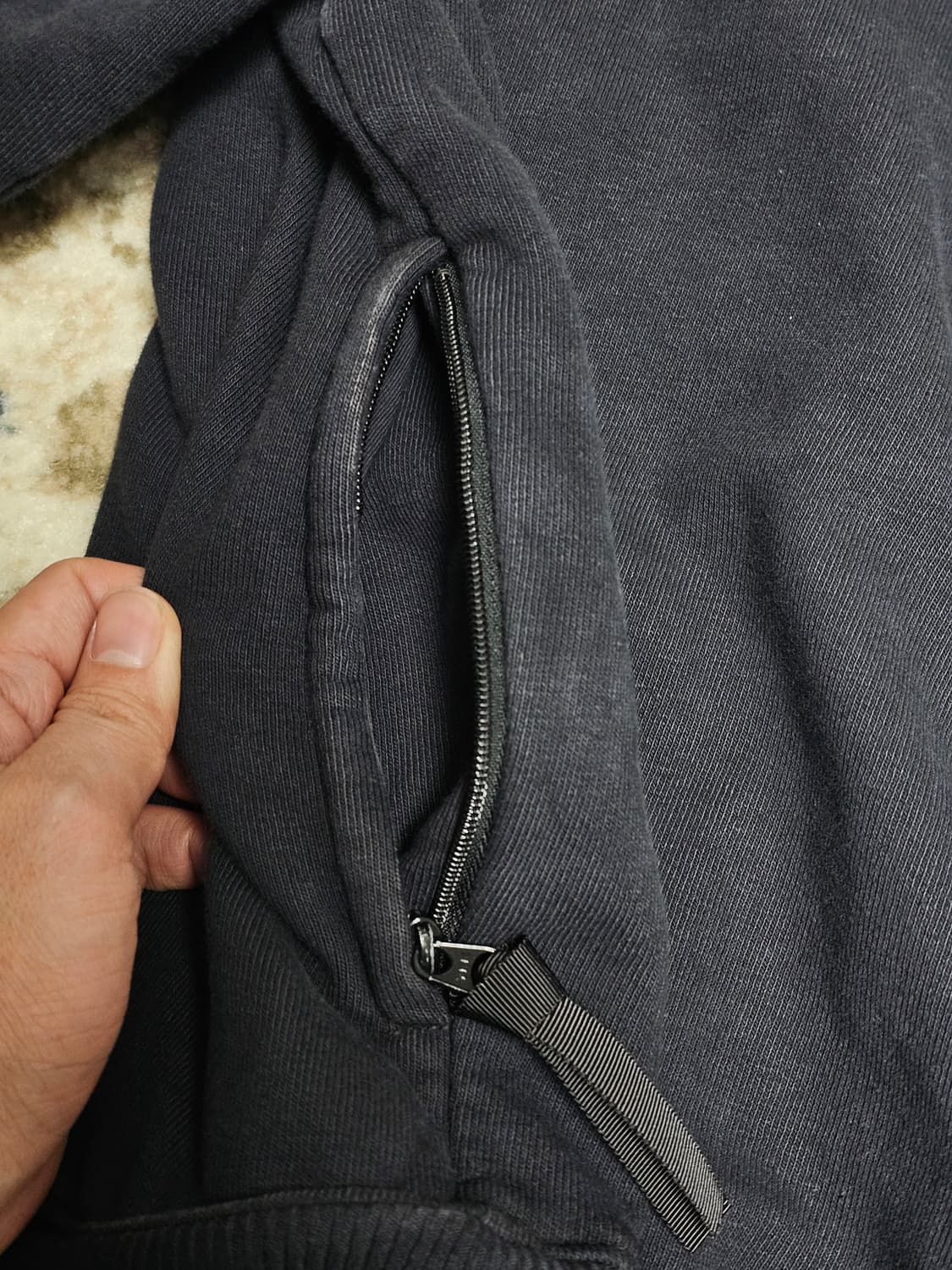 [3] 캐피탈 니켈 집업 블랙 상품이미지8