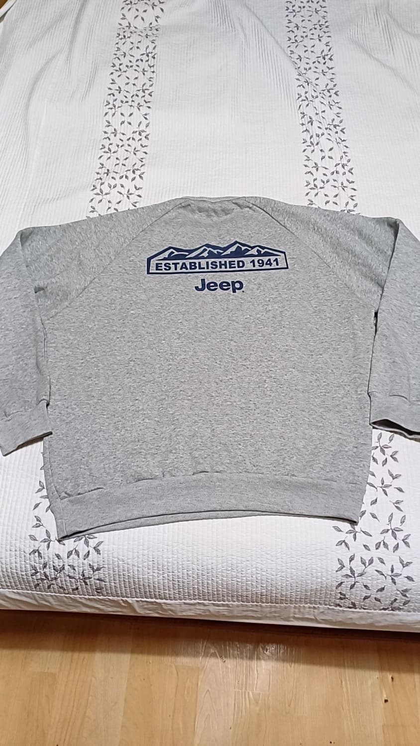 Jeep 오버핏 기모맨투맨 실측105 가슴64 기장71 상품이미지2
