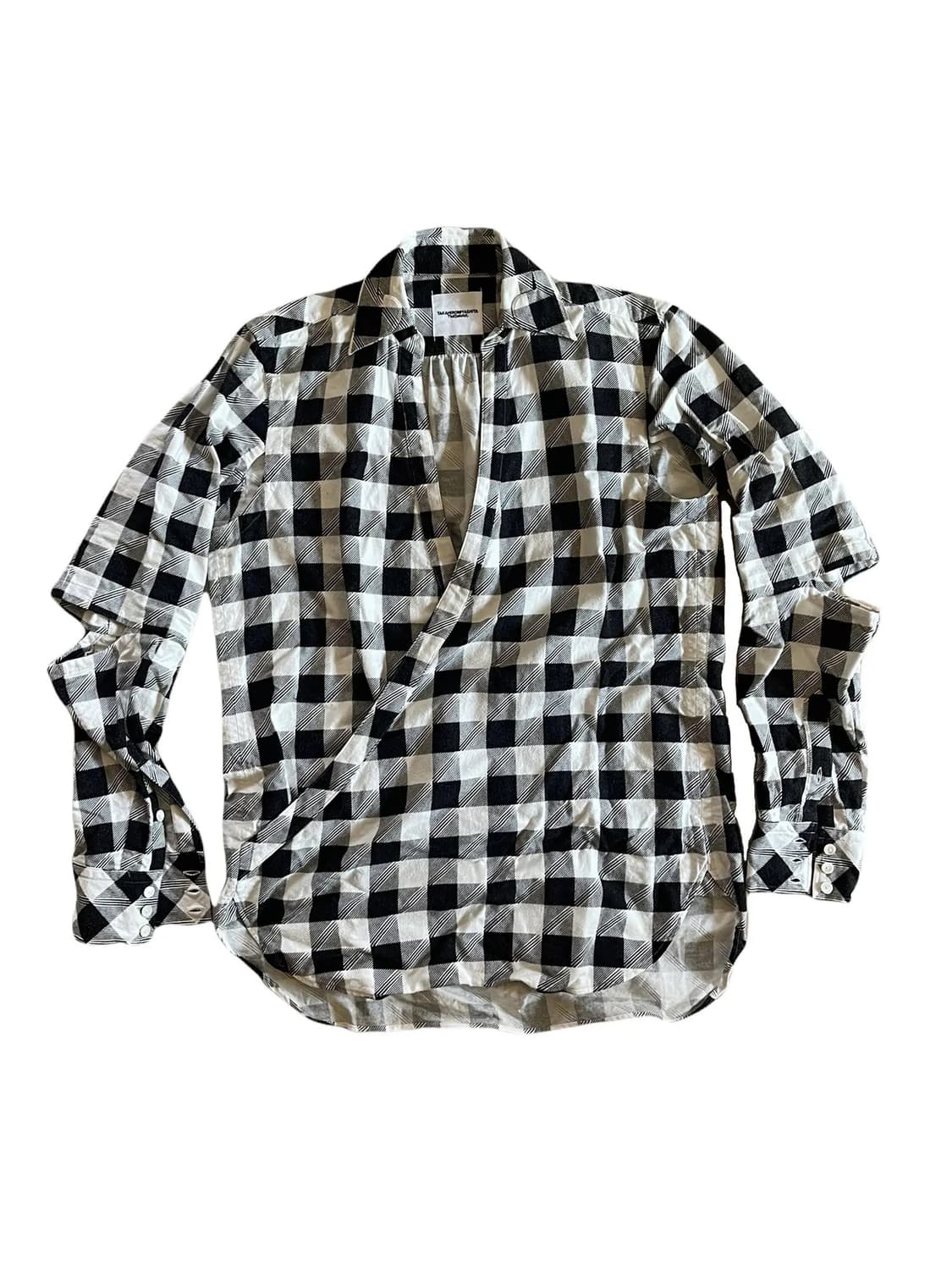 솔로이스트 17SS 풀오버 체크셔츠 상품이미지1