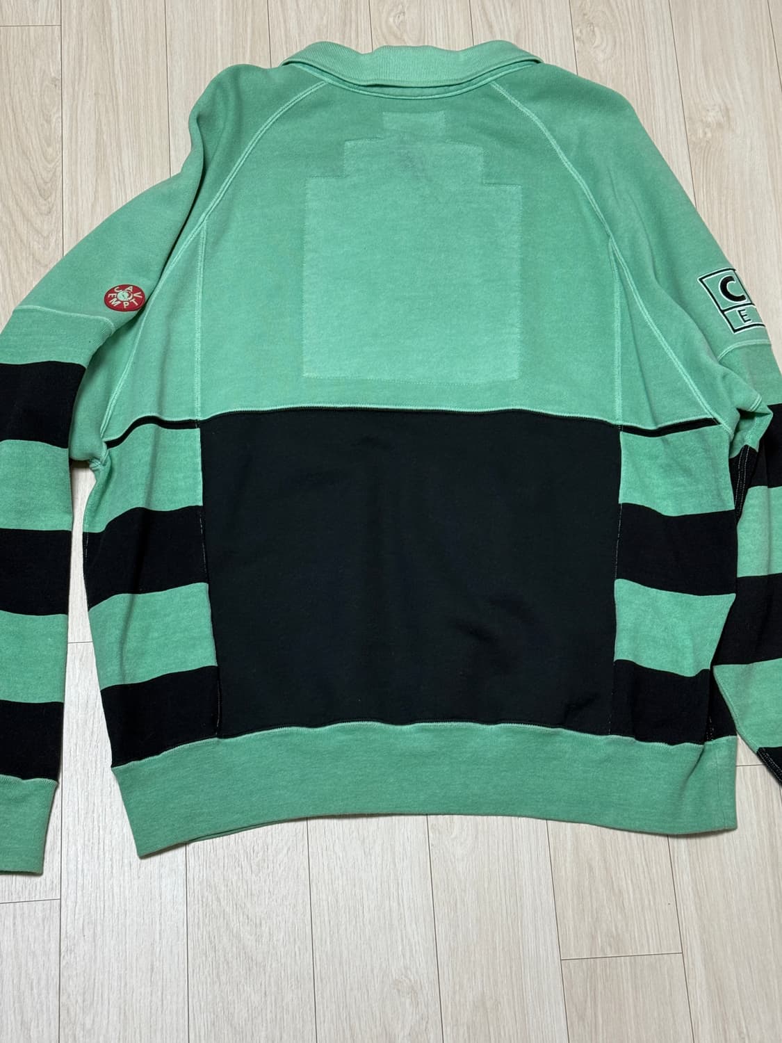 cav empt 카브엠트 카라 스트라이프 맨투맨 상품이미지2