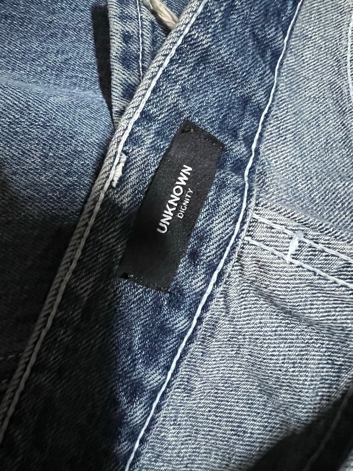 락시크 언노운 옴므 퓨어 데미지 데님 진 상품이미지3