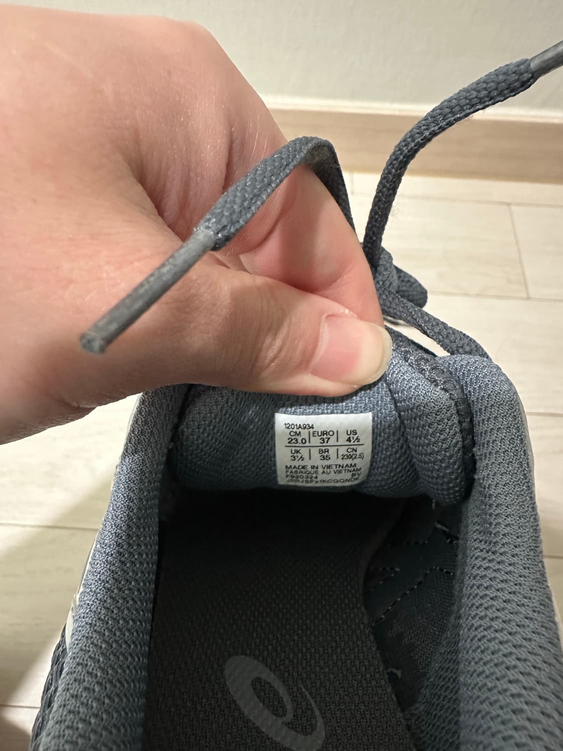 230) 아식스 젤 1130 스틸그레이 상품이미지5