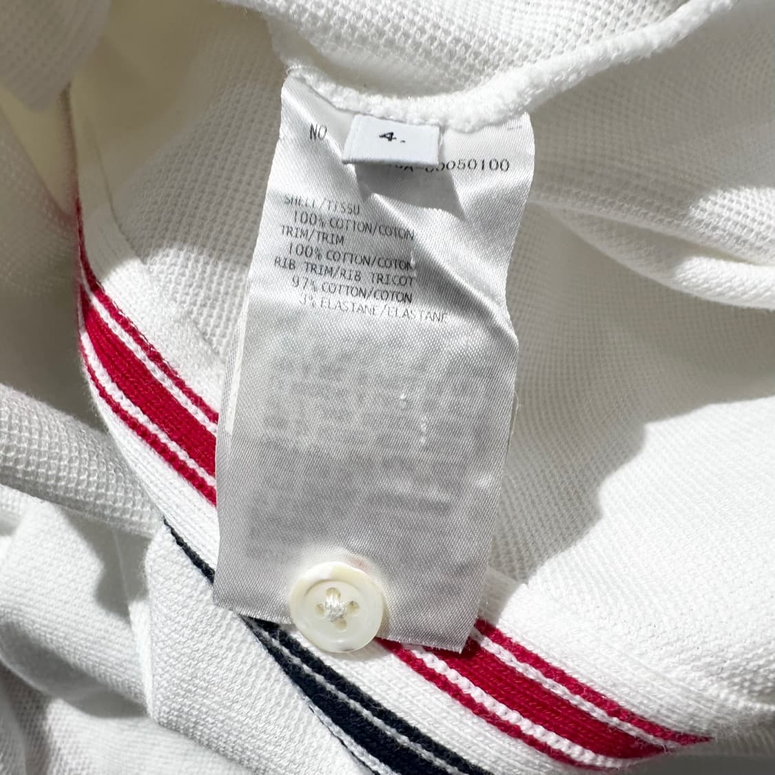 (매장판) 톰브라운 RWB 센터백 반팔 티셔츠 상품이미지8