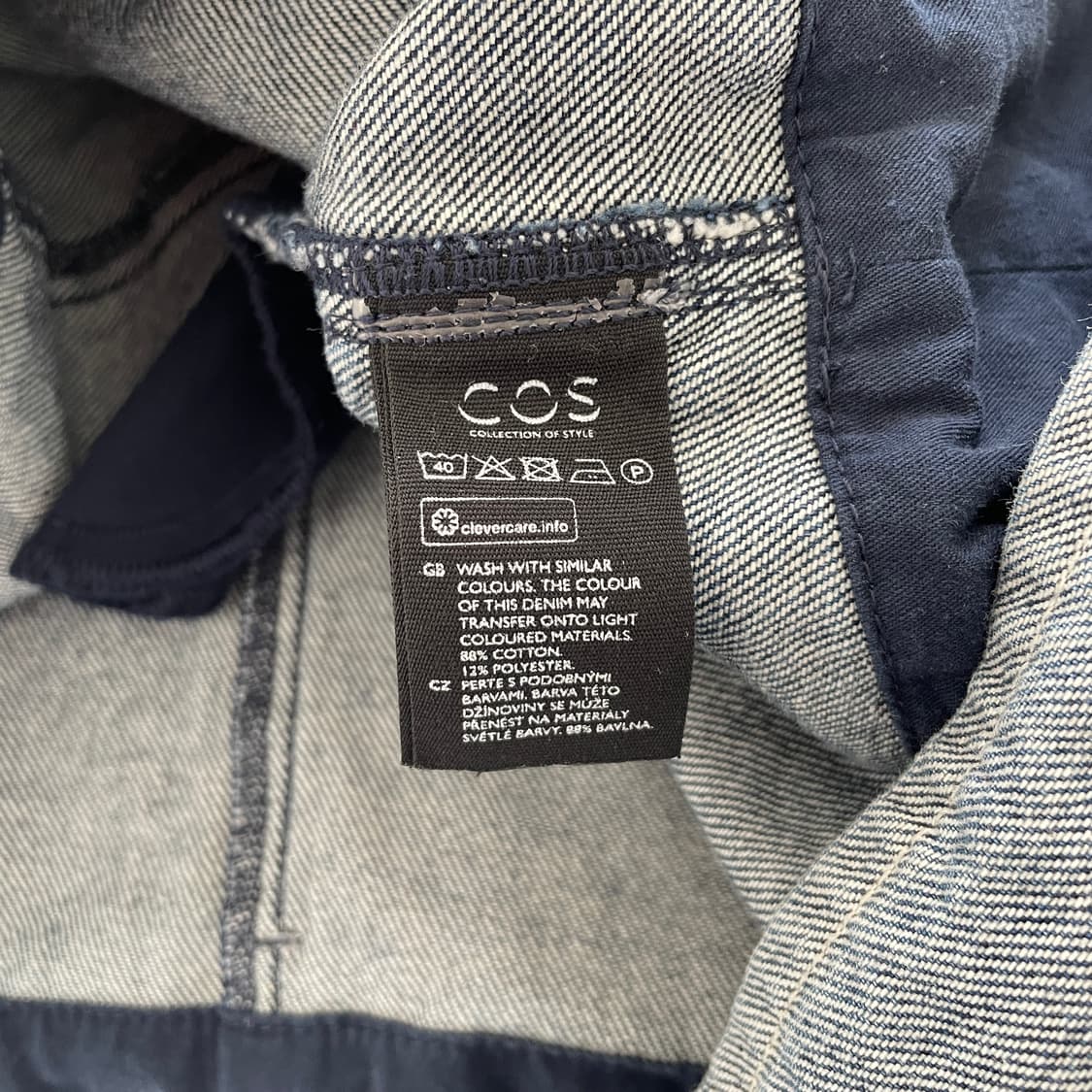 코스 데님 민소매 원피스 상품이미지9