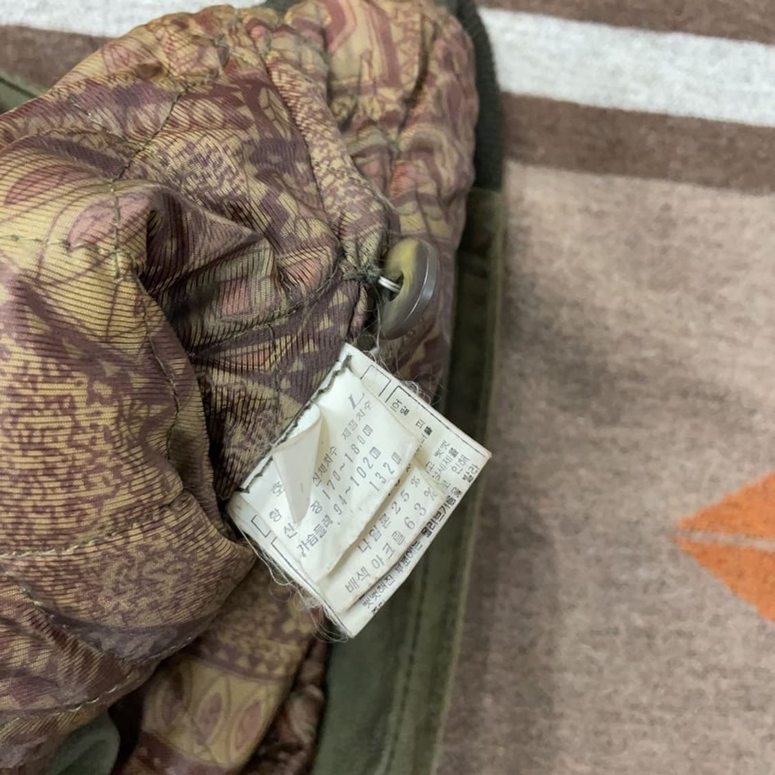 [100] CHEETAH 빈티지 양피 봄버 자켓 상품이미지7