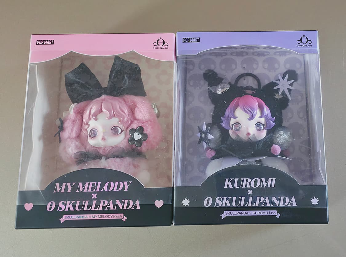 [팝마트 정품/단순개봉] 스컬판다 산리오 쿠로미 마이멜로디 일괄 정가이하 상품이미지1
