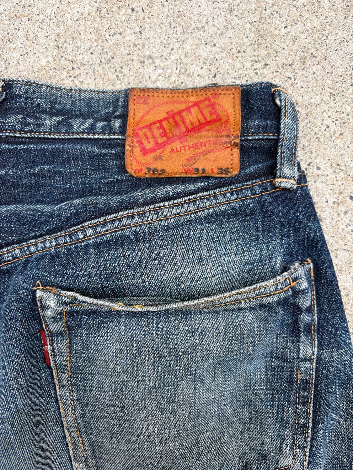 드님 by 웨어하우스 셀비지 데님 팬츠 상품이미지9