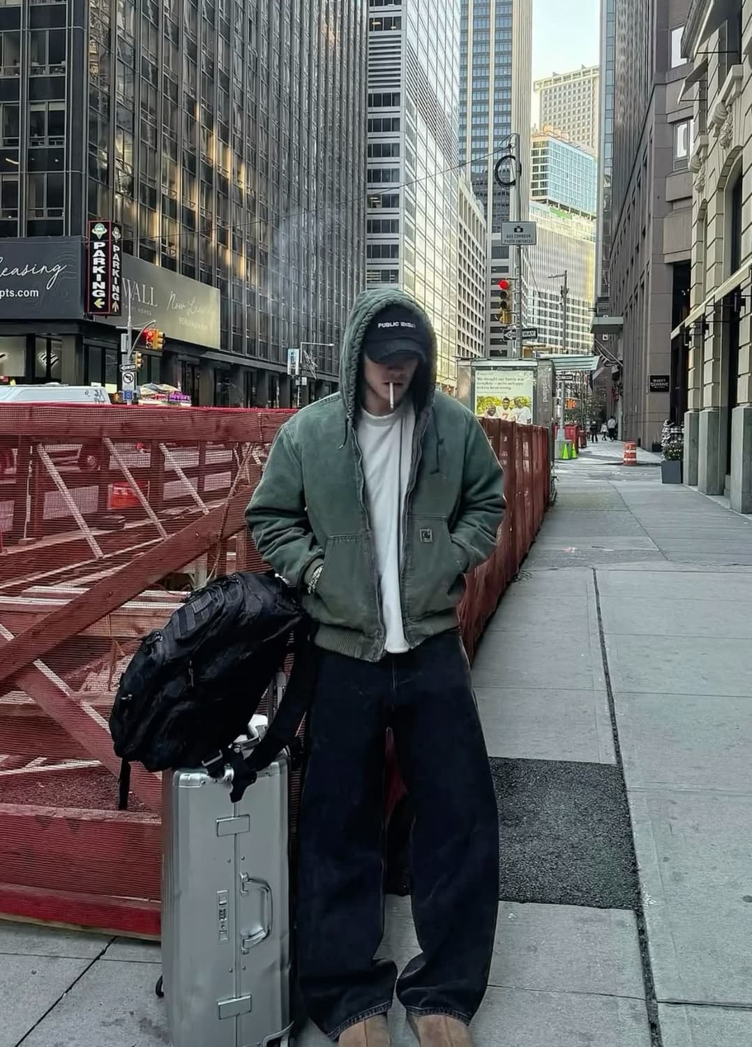 🇲🇽 00s 칼하트 J130 MOS 액티브 자켓 상품이미지2