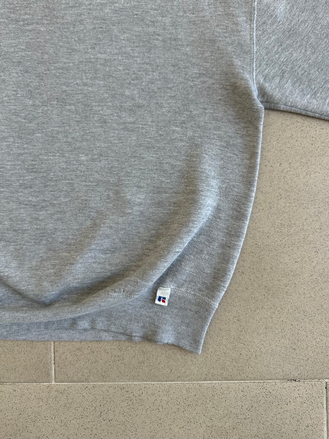 90s 빈티지 러셀 스웻셔츠 그레이 L USA 상품이미지3
