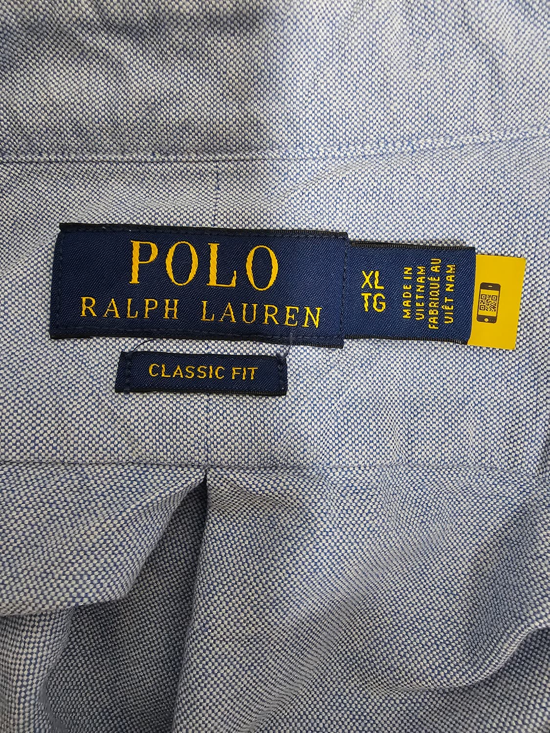 폴로 랄프로렌 옥스포드 셔츠 XL 정품큐알 상품이미지3
