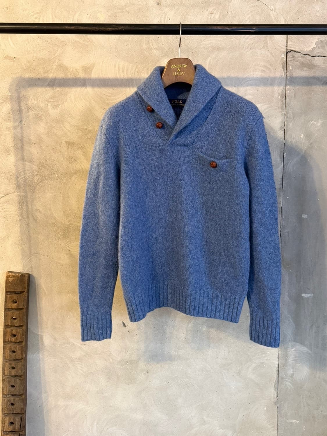 폴로 랄프로렌 숄카라 니트 남성95 상품이미지1