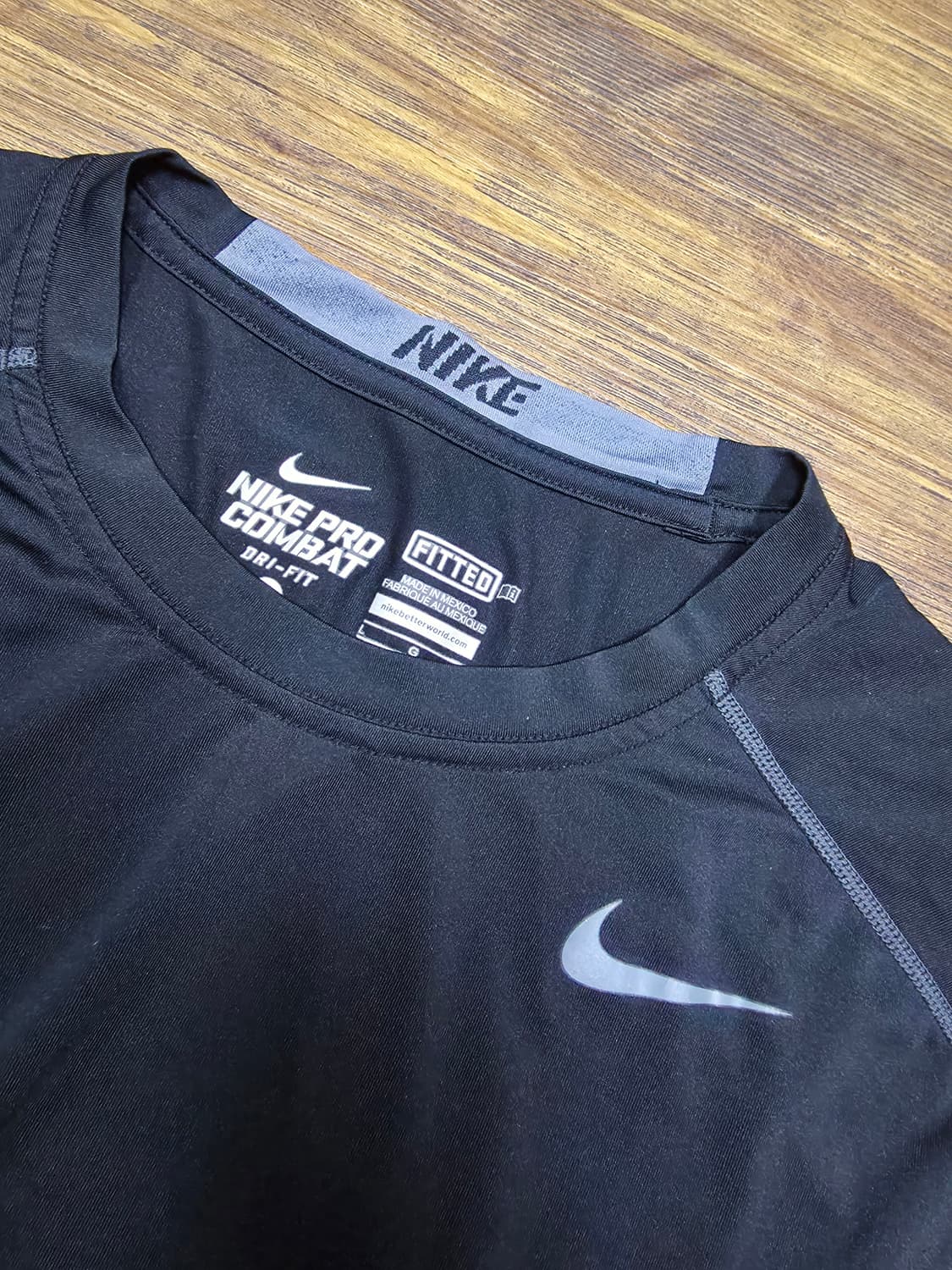 나이키 프로컴뱃 반팔 트레이닝탑  상품이미지2