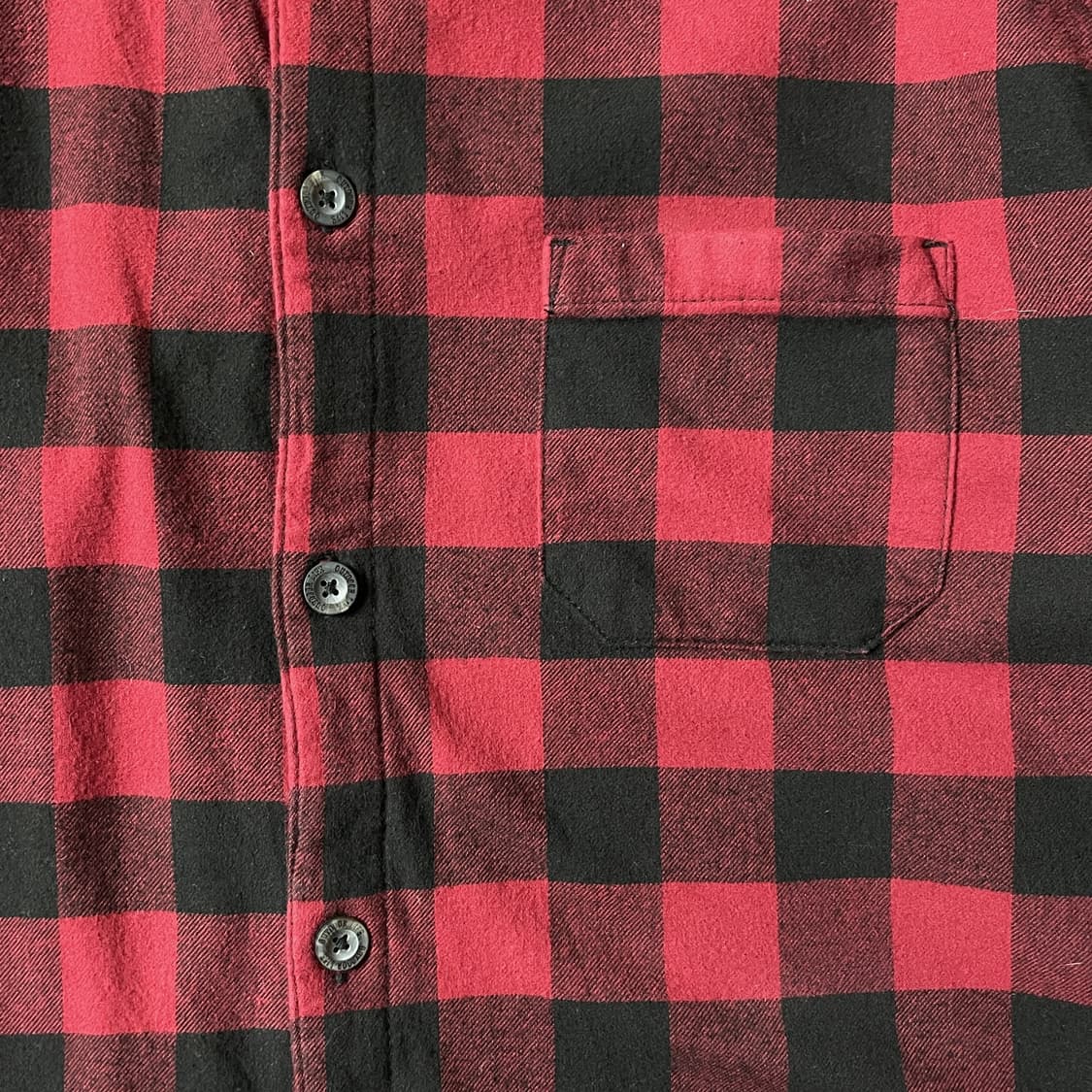 OUTDOOR LIFE 빈티지 체크 플란넬 후드 자켓 A00338 상품이미지3