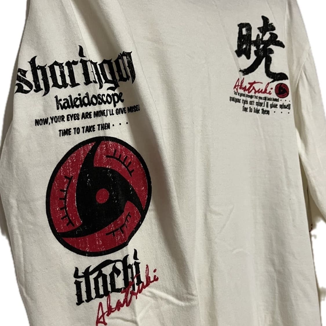 neutral infinity x naruto 이타치 콜라보 롱슬리브 상품이미지3