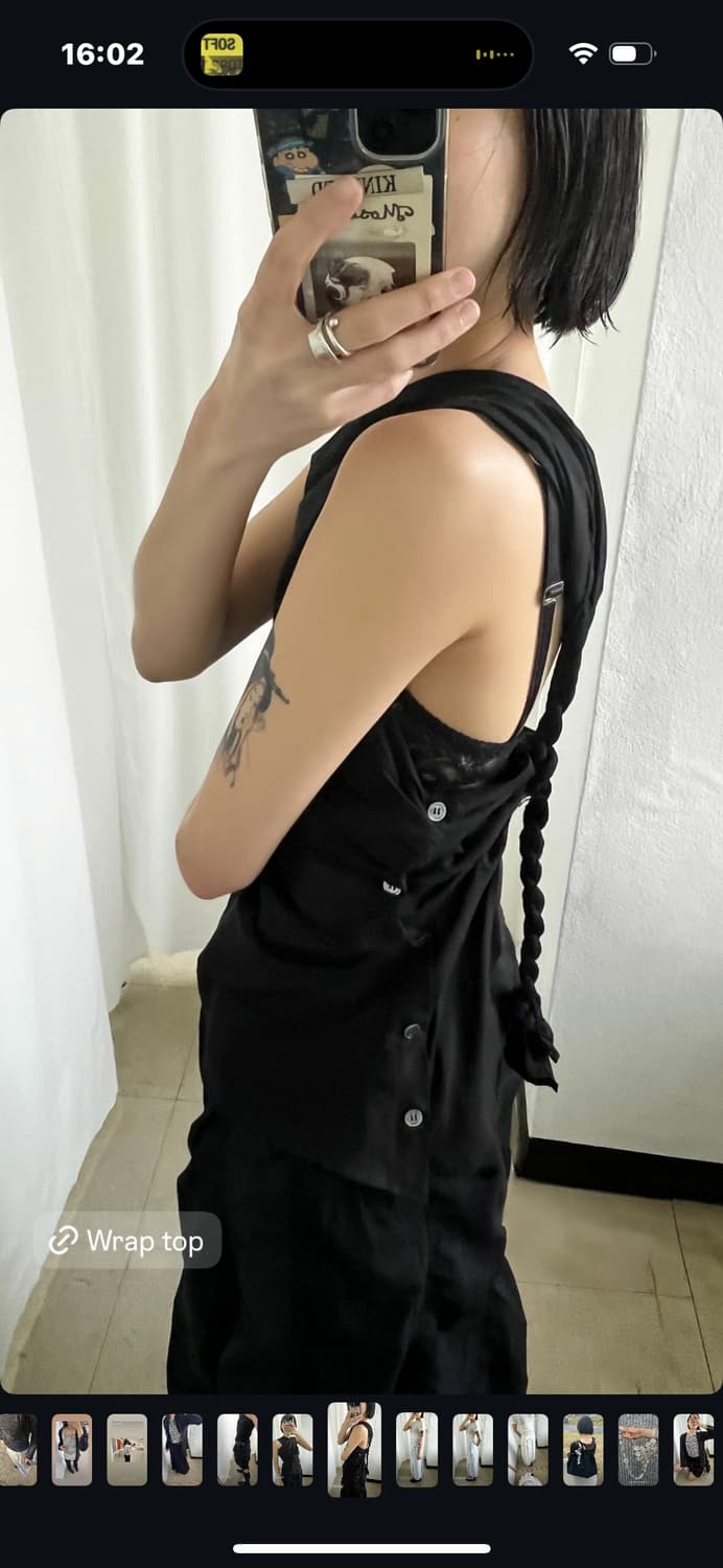 kindred 킨드레드 wrap top 1 size 상품이미지4