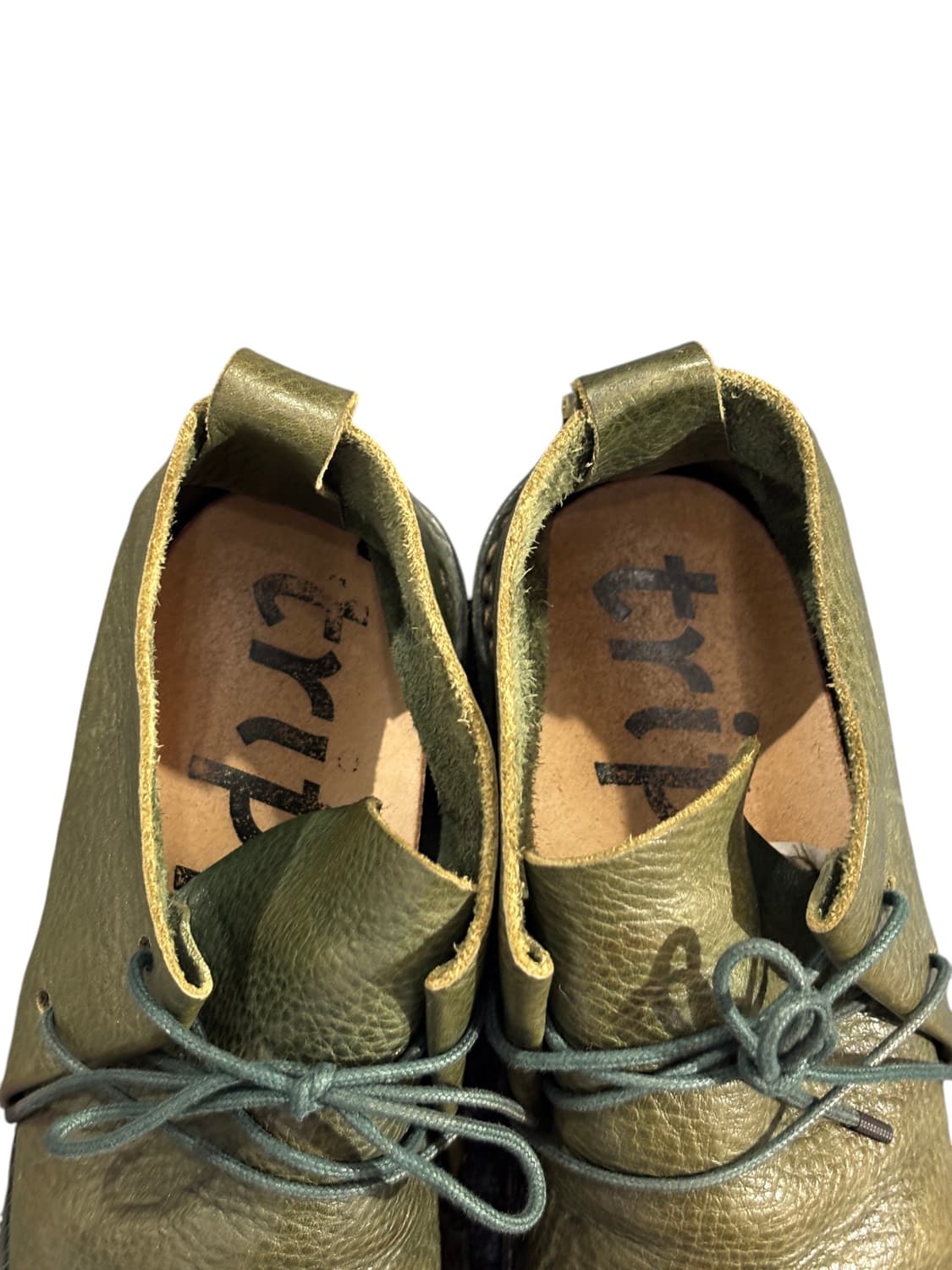 Trippen Again Green Chaka Boots Size 37 상품이미지5