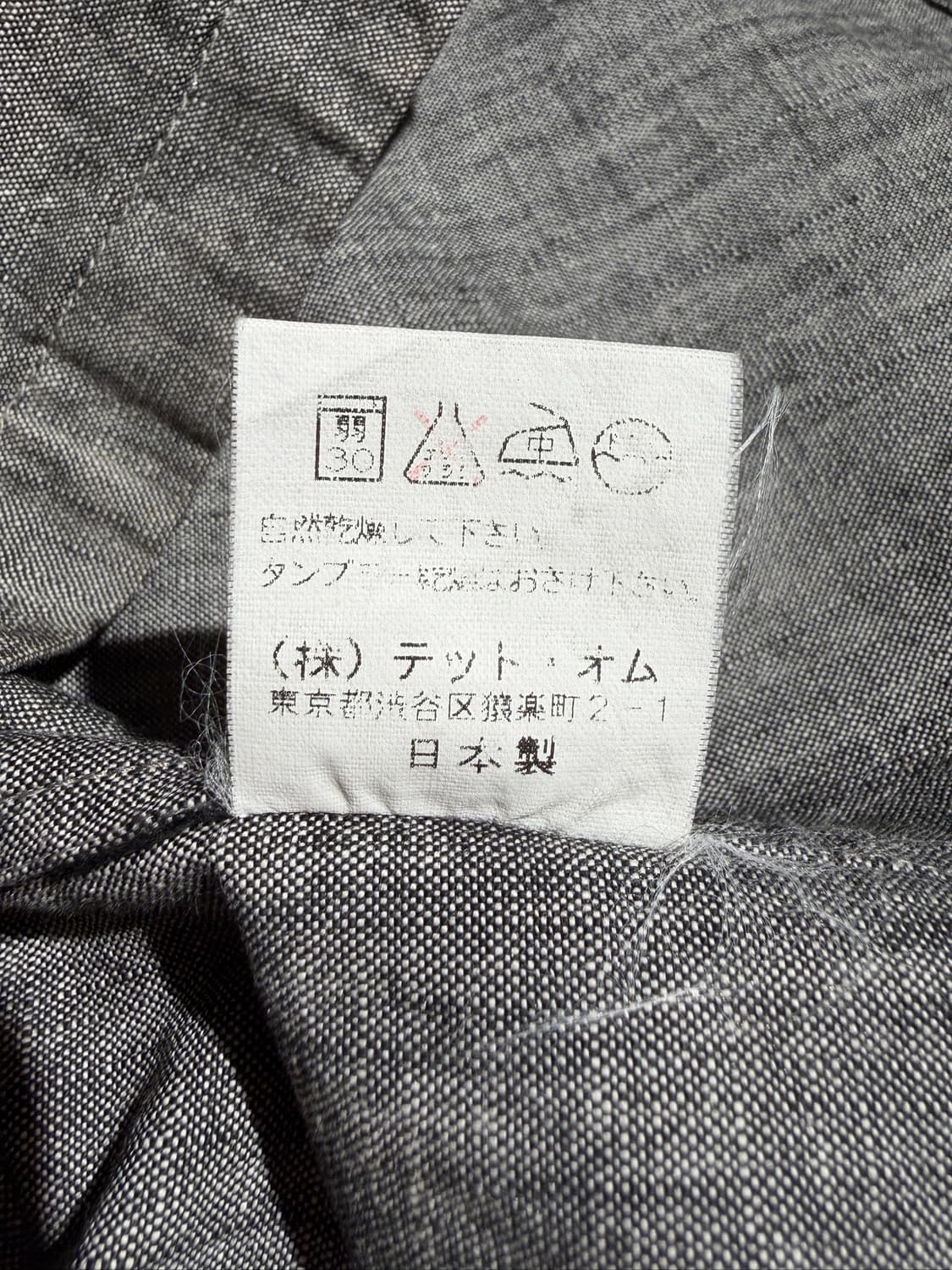 TETE HOMME Zip-up Shirt (Made In Japan) 상품이미지8