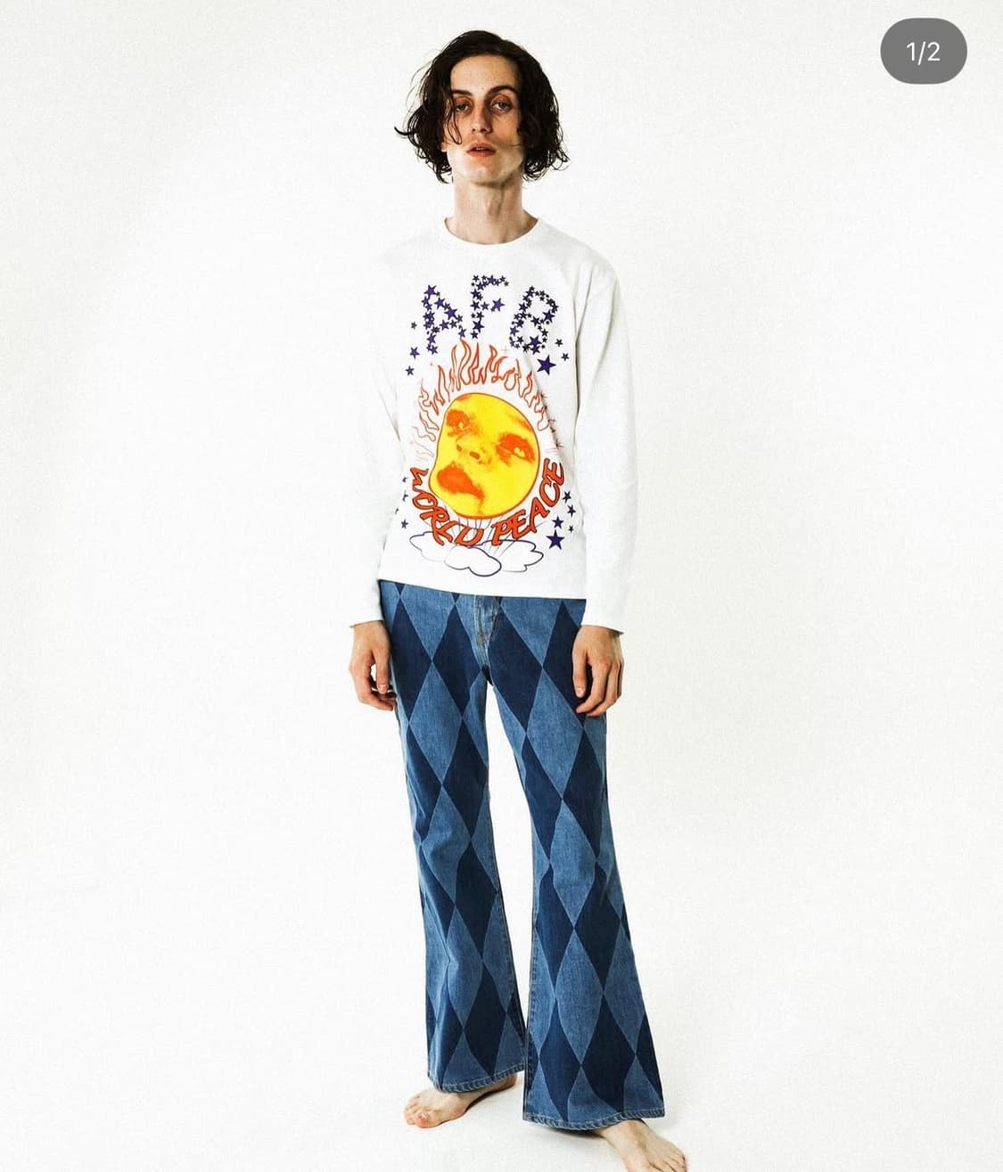 afb 롱슬리브 티셔츠 라지사이즈 상품이미지2