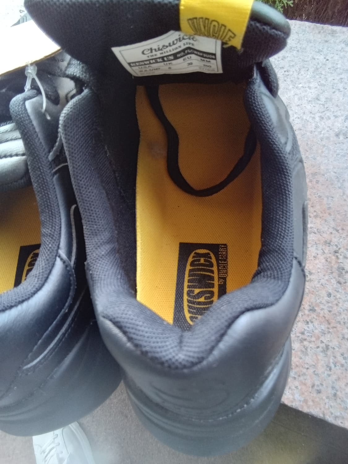 치스윅 폴드 콜라보 블랙 어글리 슈즈 운동화 상품이미지4