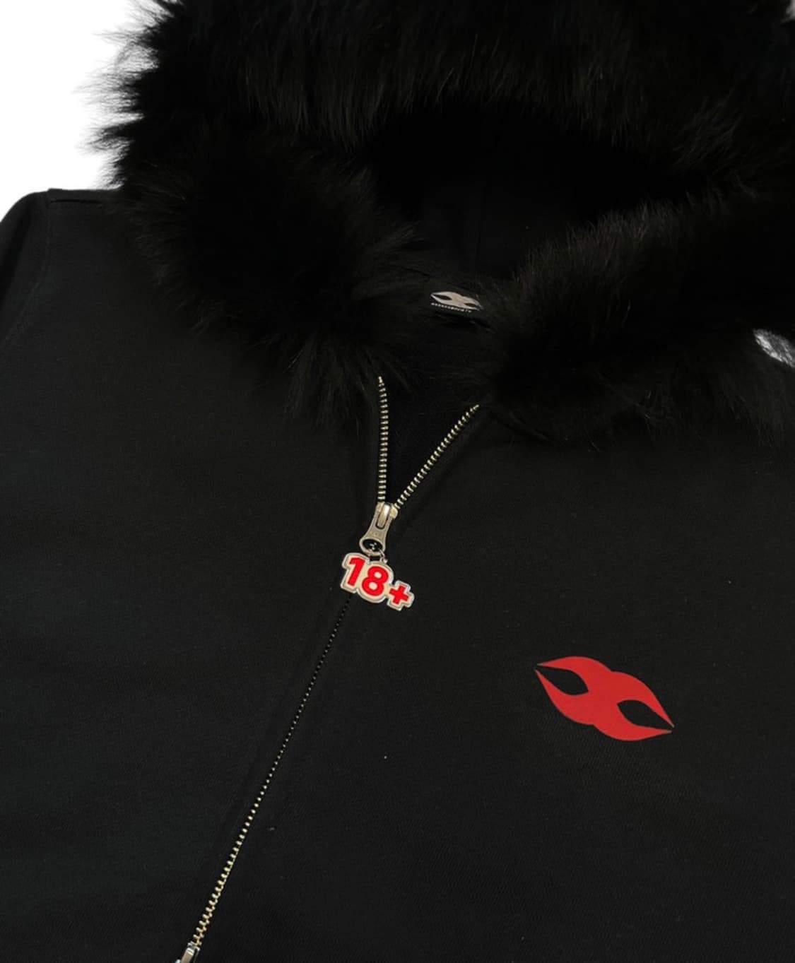 FUR HOODIE BLACK 상품이미지5