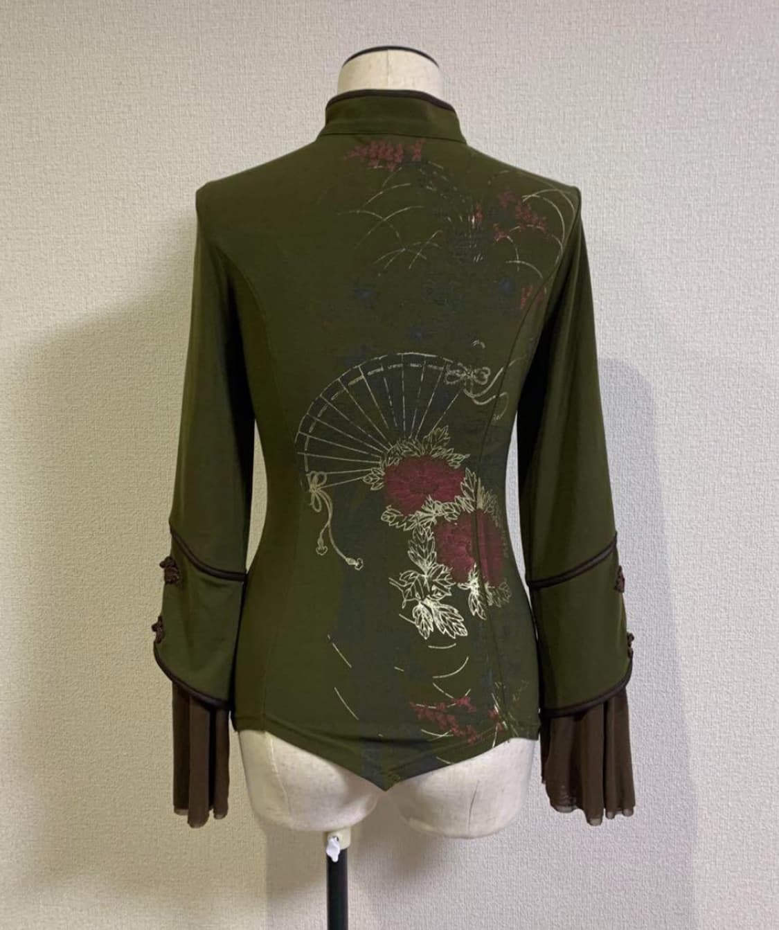 오즈오네스트 차이나 레이스업 탑 컷앤소우 ozzonest 상품이미지3