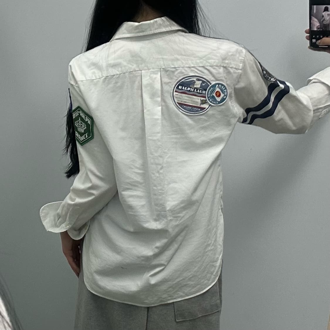 폴로 랄프로렌 신형 패치 옥스포드 셔츠 상품이미지2