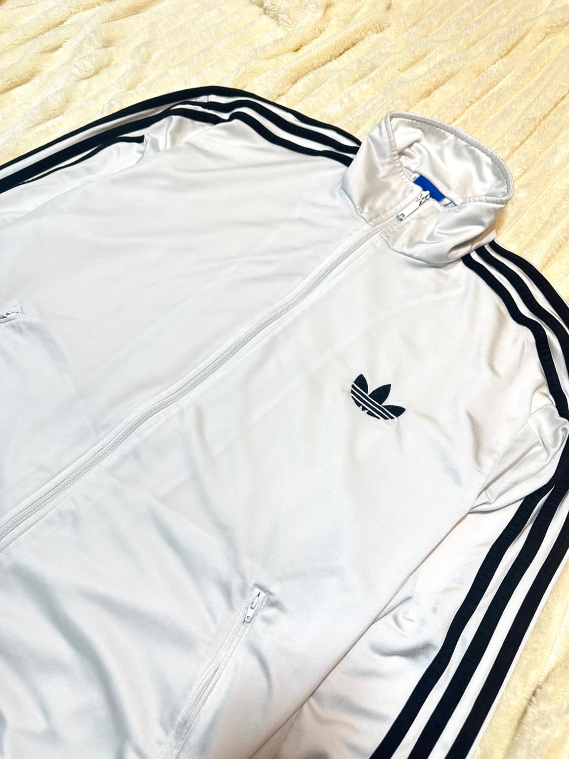 아디다스 져지 빈티지 구형 파이어버드 흰검 트랙탑 져지 상품이미지2