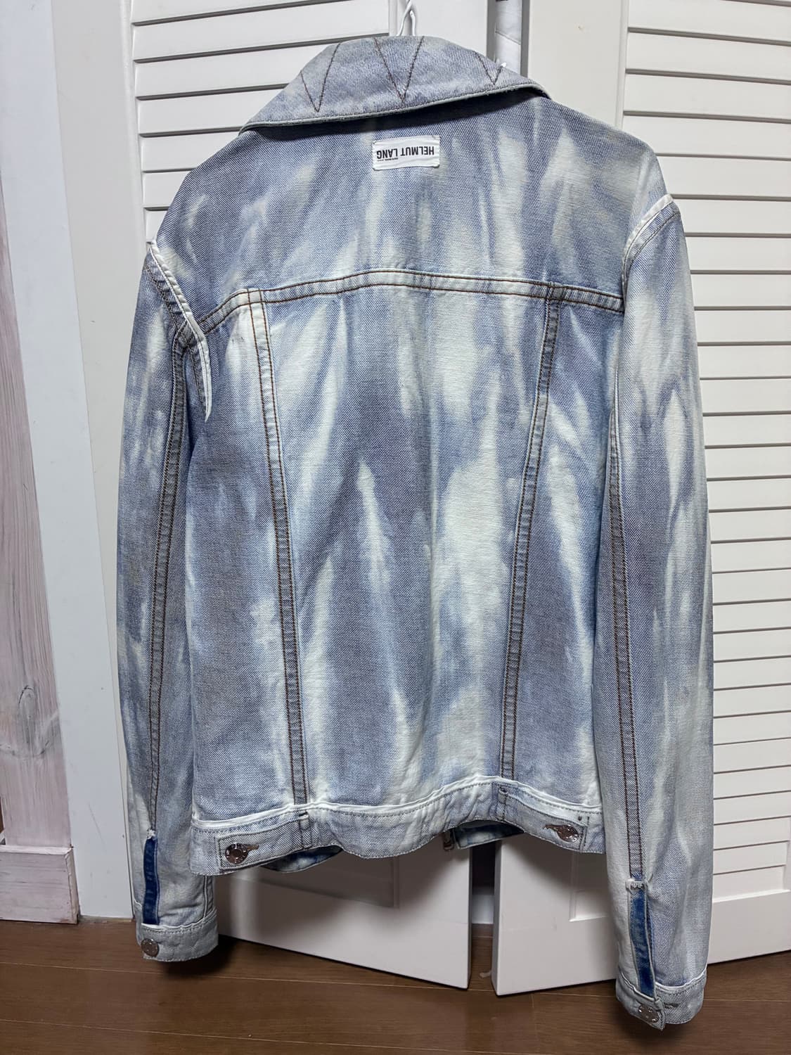 Helmut lang 리버시블 청자켓 상품이미지4