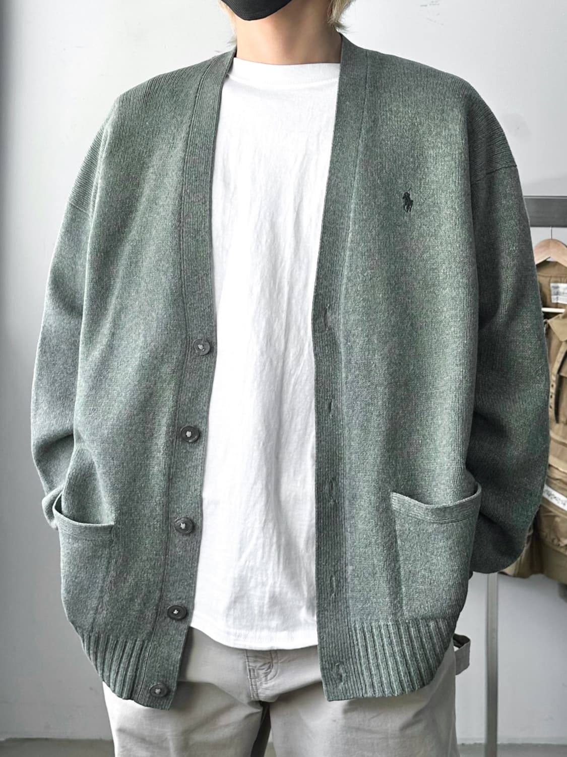 폴로 랄프로렌 90‘s 램스울 가디건 상품이미지3