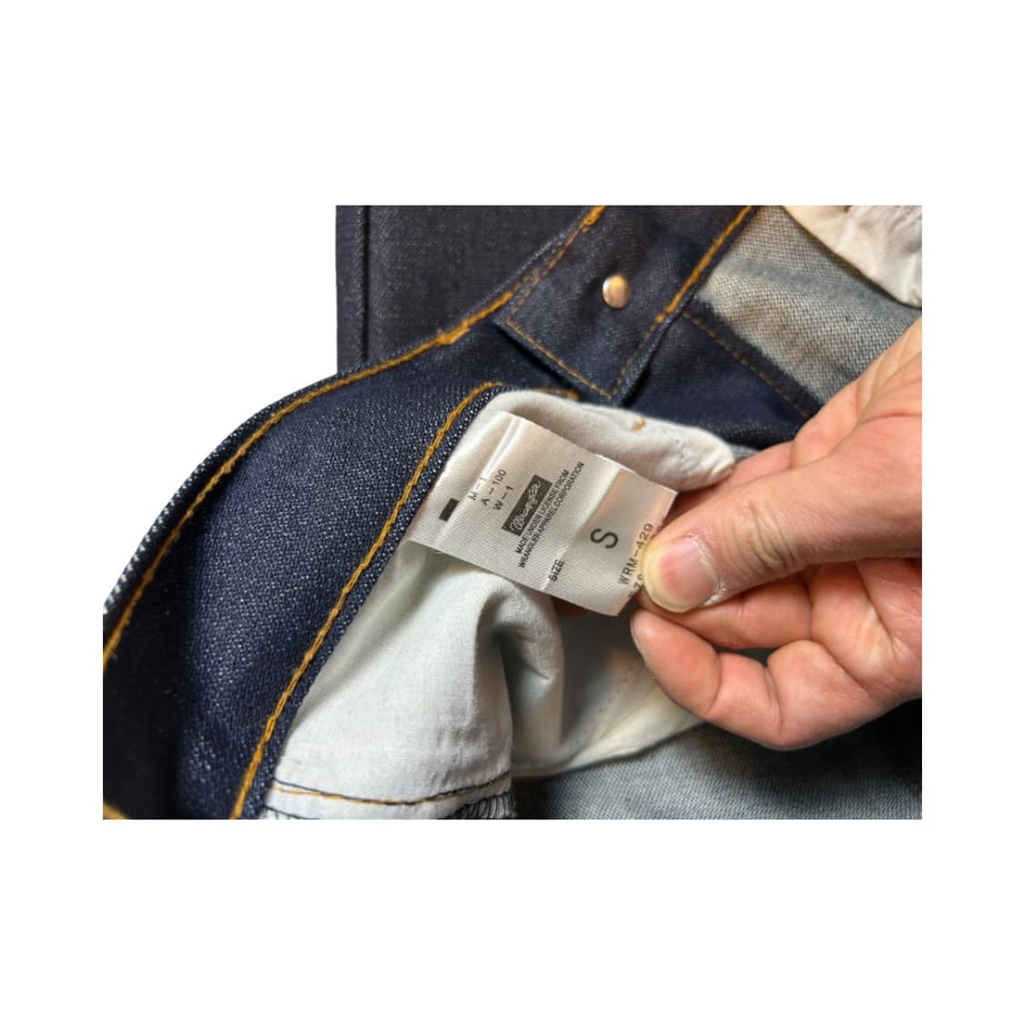 S) 랭글러 인디고 스트레이트 데님팬츠 BD-002 상품이미지5
