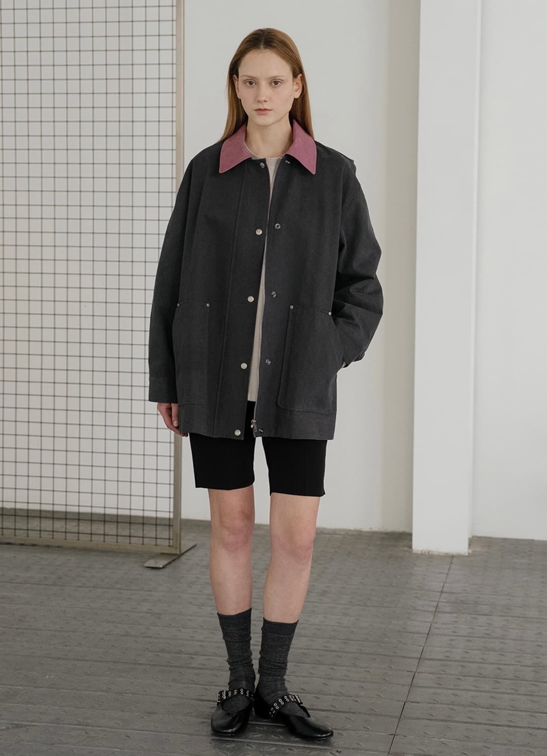 (새상품) 노운베러 2026ss 워크자켓 상품이미지4