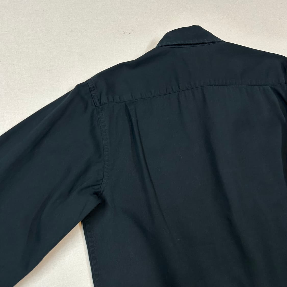 S) Wrangler 랭글러 투포켓 워크웨어 코튼 셔츠 블랙 W30 상품이미지6
