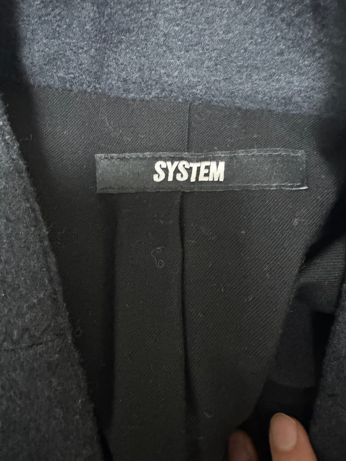 시스템옴므 울 블루종  105 상품이미지3