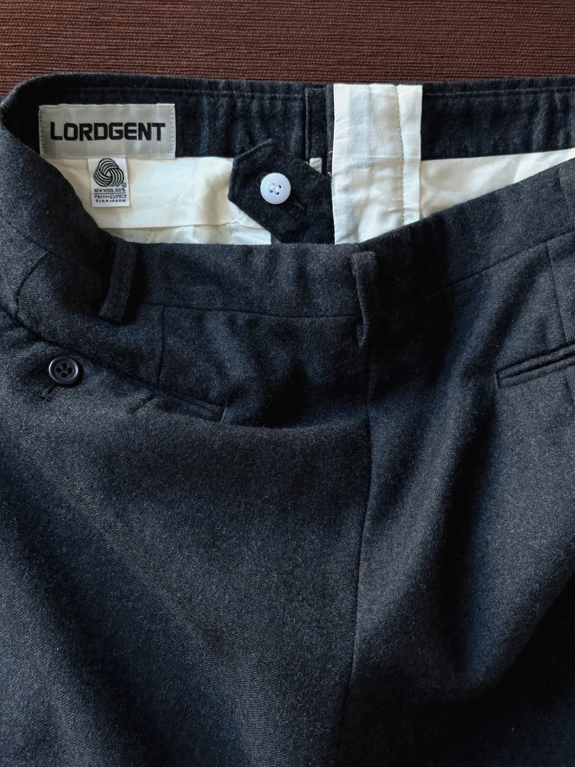 2 pleats wool flannel slacks 상품이미지6