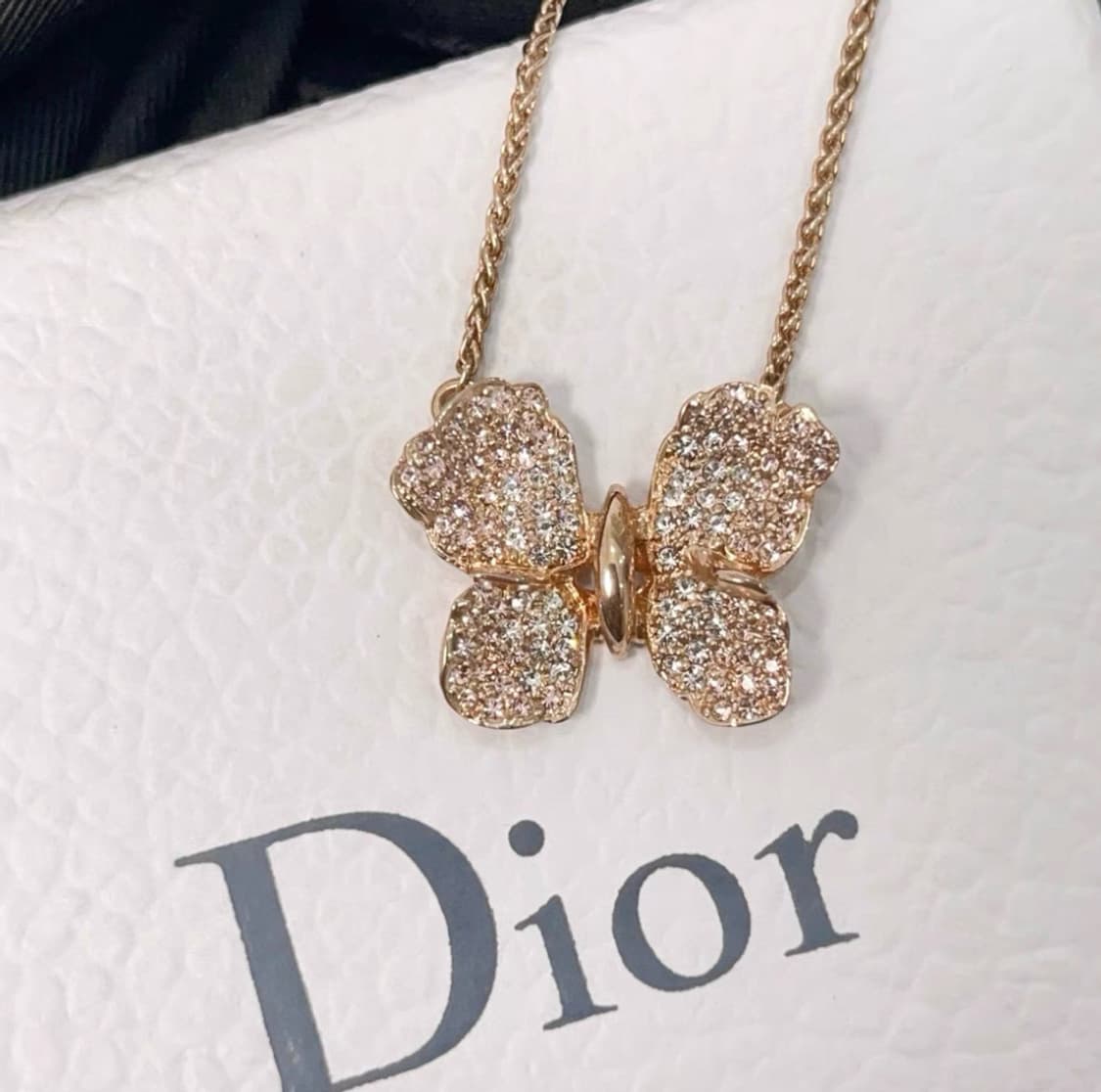 디올 나비 목걸이 상품이미지5